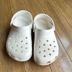 Crocs Classic Clog Size men 3 women 5 white Slip-On Comfort